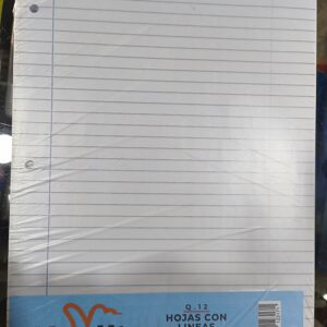 100 hojas Linea CARTA