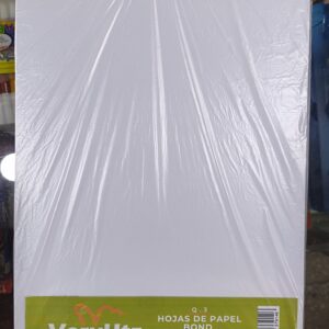 25 hojas Bond CARTA