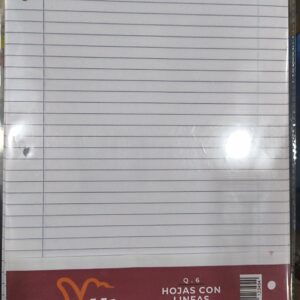 50 hojas Linea CARTA