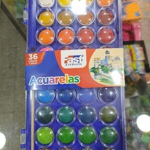 Acuarela Fast 36 colores  AC-36