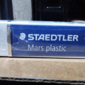 Borrador Staedtler Blanco Grande - Mars Plastic