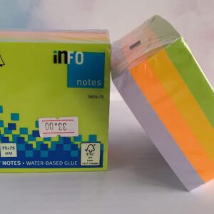 Post-it 75x75 4 colores 400 hojas