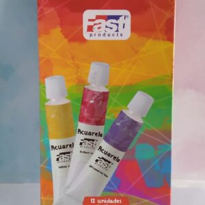 Acuarelas para uso artístico 12 unidades