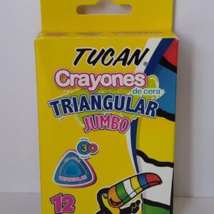 Crayón triangular jumbo tucan