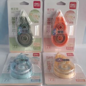Corrector VR701 roller cinta 7mm 12mts Deli