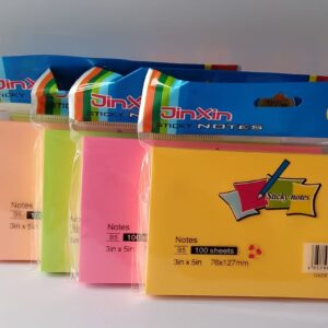 Notas adhesivas colores 3*5 pulg 100 hojas B5 Jin Xin