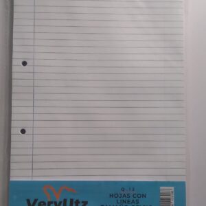 100 hojas Lineas OFICIO
