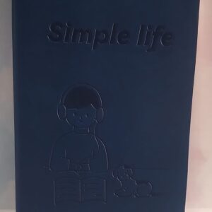 Libreta tipo agenda Simple life moka