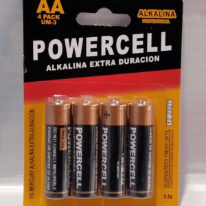 Bateria en carton aa 4 pack powercell