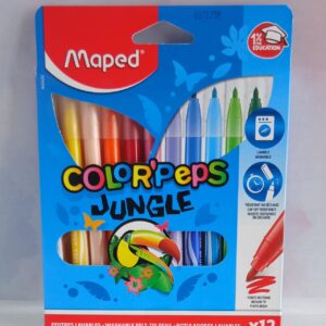 Marcador Maped Jungle 12 colores
