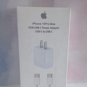 Cargador iPhone 14 15 35w