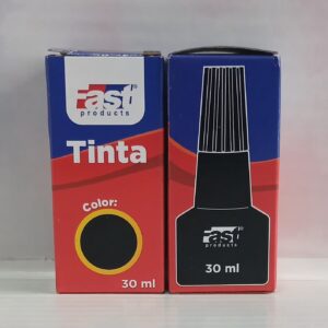 Tinta para almohadilla NEGRO gotero 30ml Fast