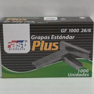 Grapas estandar 1000 26/6 FAST