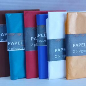 Papel de china x paquete, 2 pliegos de 50x66 cms