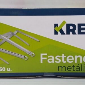 Gancho fastener metalico caja krea