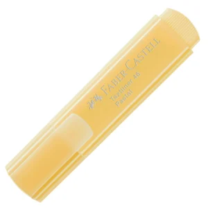 Resaltador amarillo pastel Faber castell