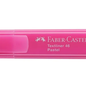 Resaltador rosa pastel Faber castell