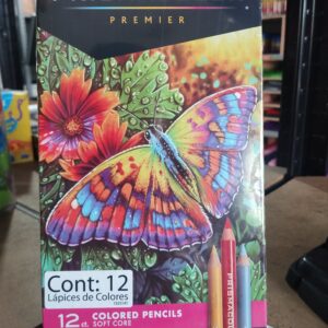 Crayón de madera 12 colores PRISMACOLOR PREMIER