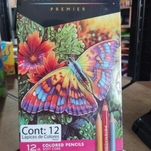 Crayón de madera 12 colores PRISMACOLOR PREMIER