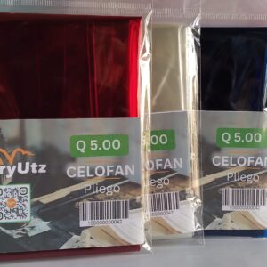 Papel celofan colores