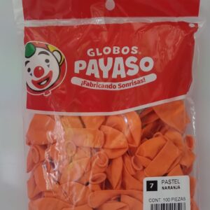 Globos Payaso naranja