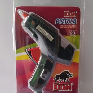 Pistola de silicón barra delgada Kitam