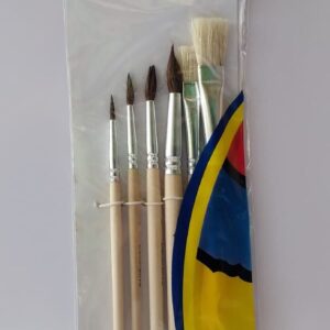 Set 6 pinceles mix Tucan