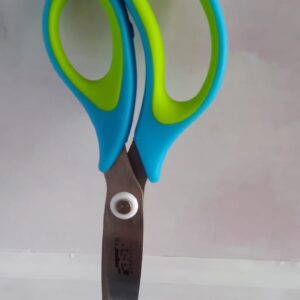 Tijera fast 5.5 softy color celeste-verde