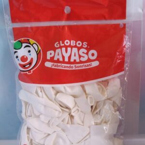 Globos Payaso Blanco