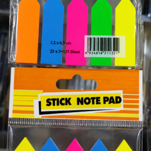 Notas adhesiva flecha Stick Note Pad