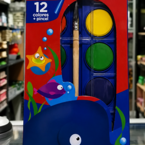 Acuarela fast 12 colores AC-01