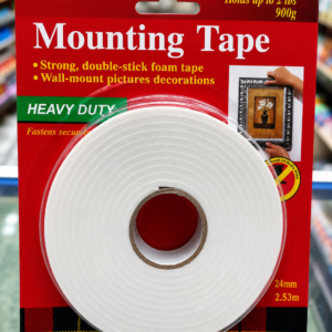 Cinta mounting doble cara 24 mm x 2.53 m No. 8A018-425