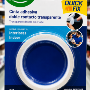 Cinta doble contacto transparente 8 MM X 10 M No. DST-810