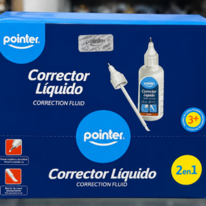 Corrector liquido 10 ml 2en1 lapicero - brocha No. CP-197