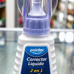 Corrector liquido 18 ml 2en1  lapicero - brocha No. AS-888  Pointer