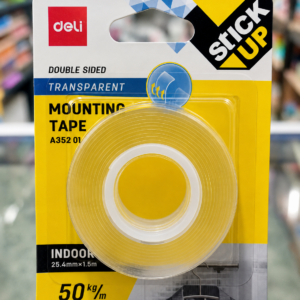 Tape doble cara 25mm X 1.5m STICK UP Deli