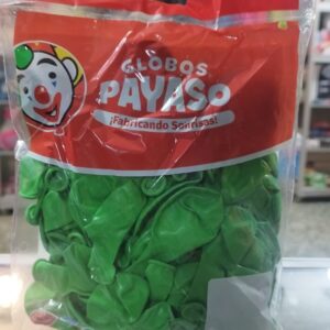 Globos Payaso verde oscuro