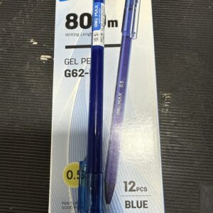 Boligrafo / lapicero DELI azul 0.5mm gel max