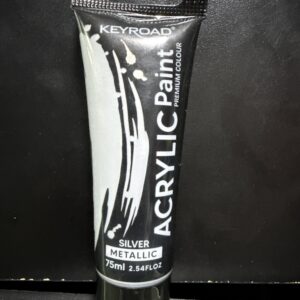 Pintura acrilica Keyroad Metallic Silver