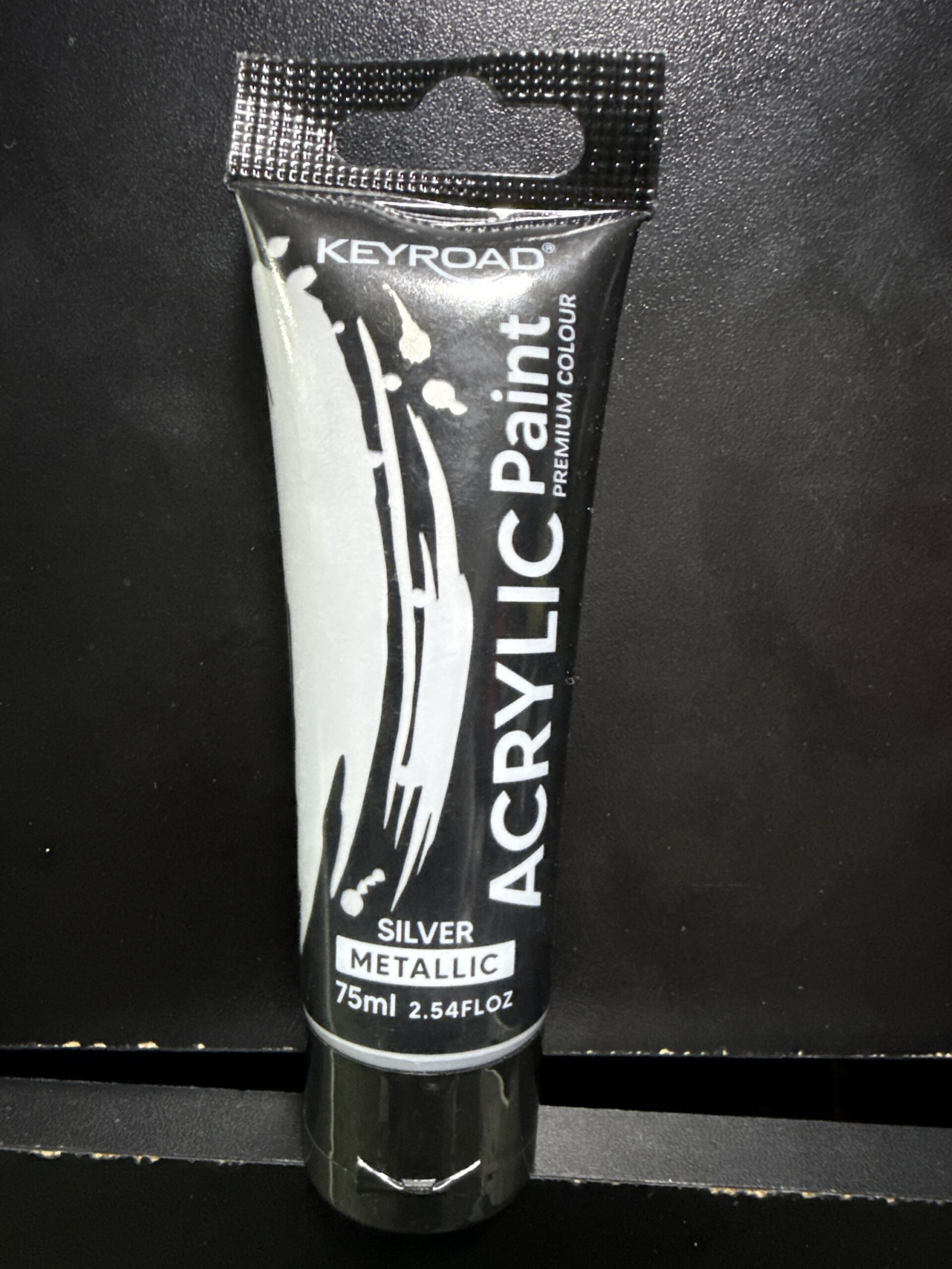 Pintura acrilica Keyroad Metallic Silver