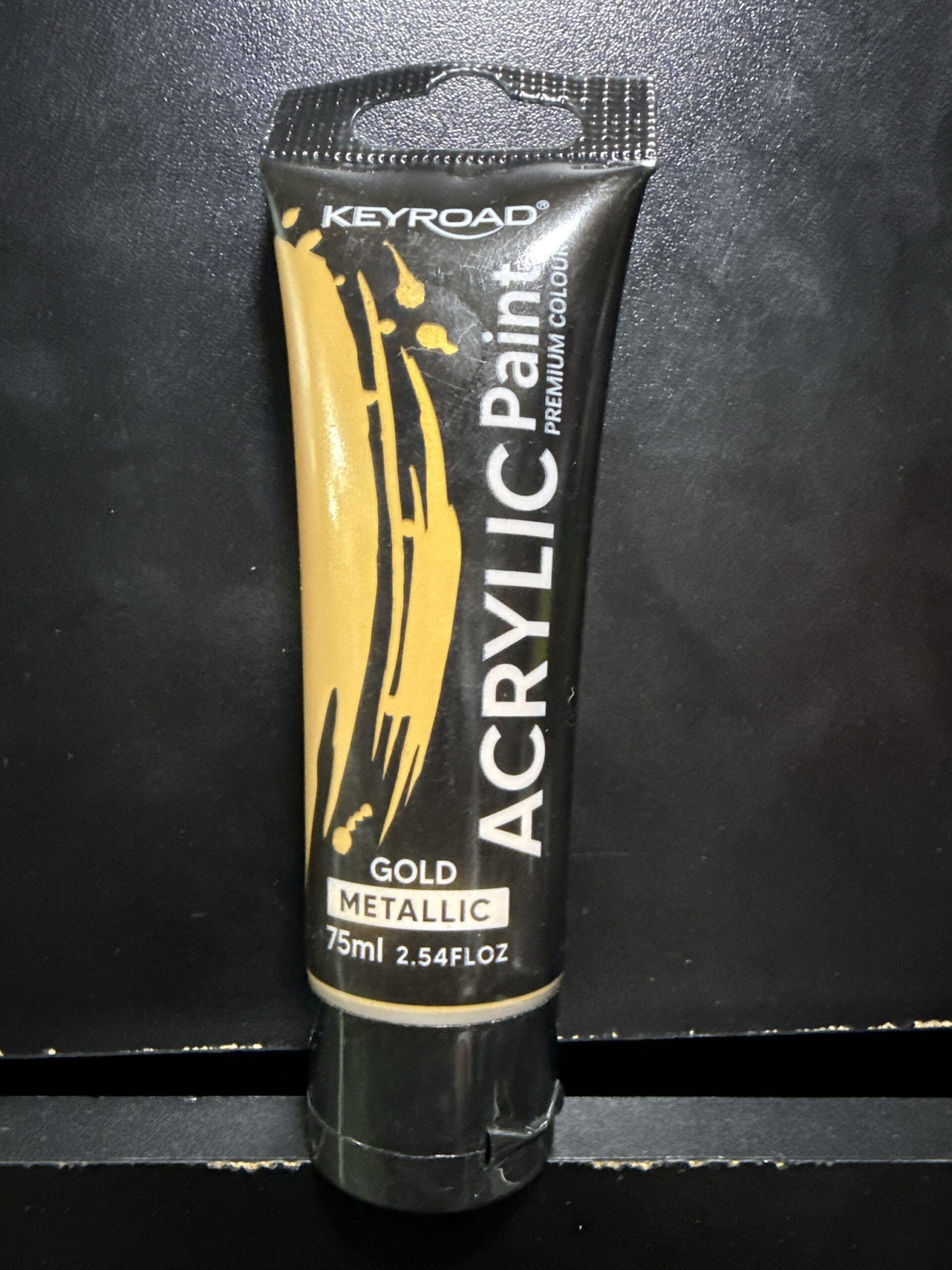 Pintura acrilica Keyroad Metallic Gold