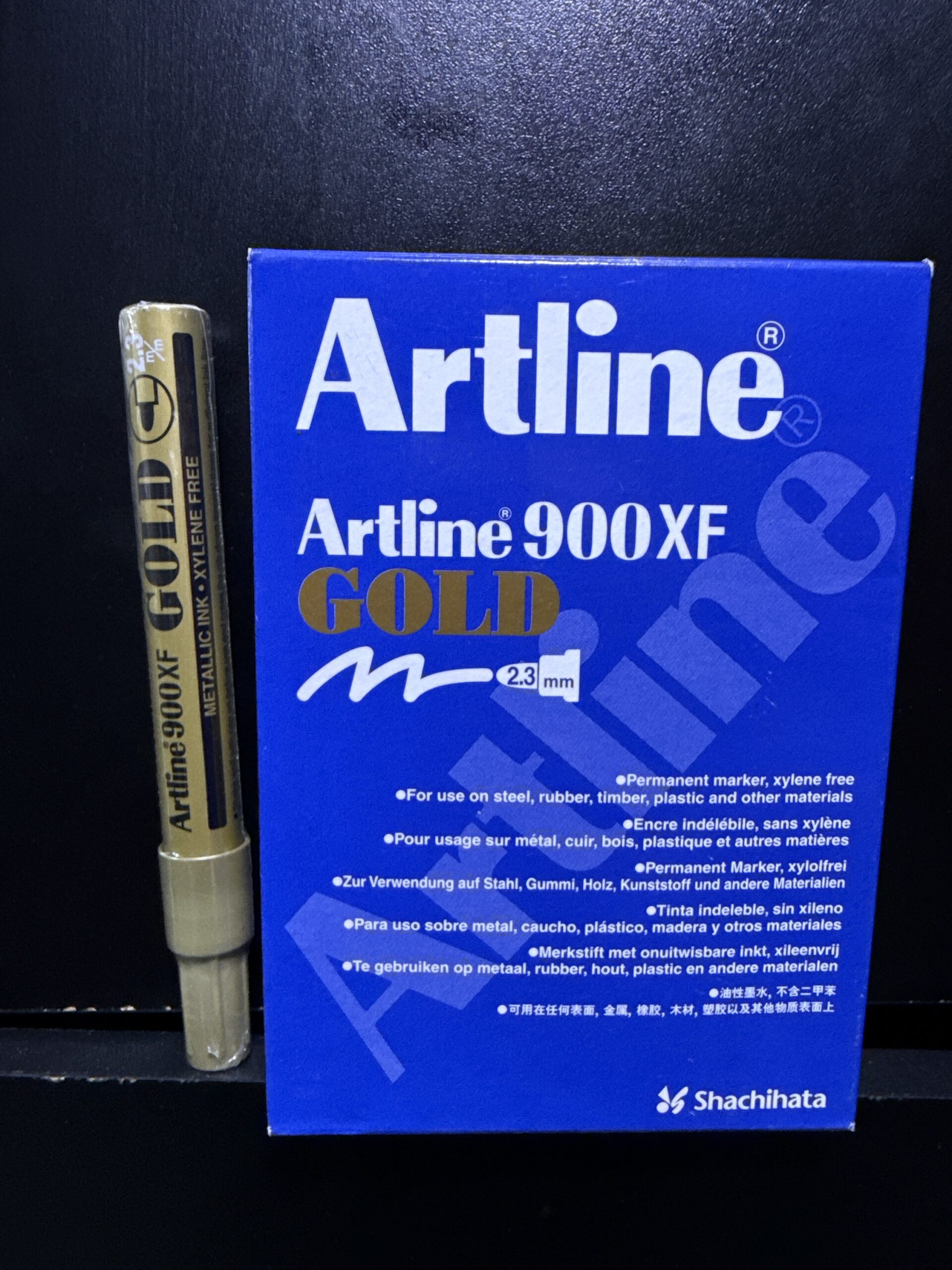 Marcador metalico Artline 900XF Gold / dorado