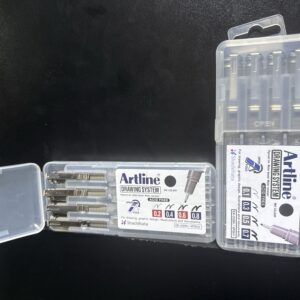 Juego de Rapidografo Artline 0.2, 0.4, 0.6, 0.8 y/o 0.1, 0.3, 0.5, 0.7