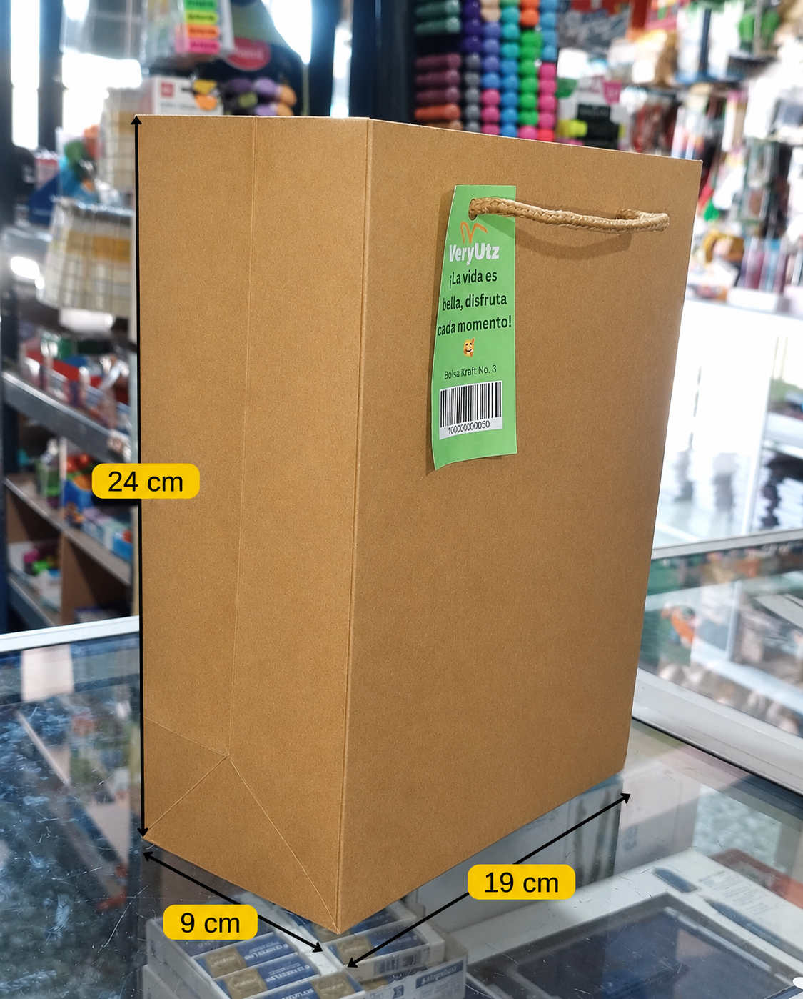 BOLSA DE REGALO CRAFT #3 24x19cm