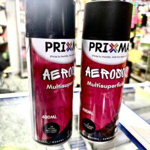 Pintura spray/aerosol NEGRO MATE/BRILLANTE  Prixma