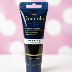 Acrilica negro finenolo