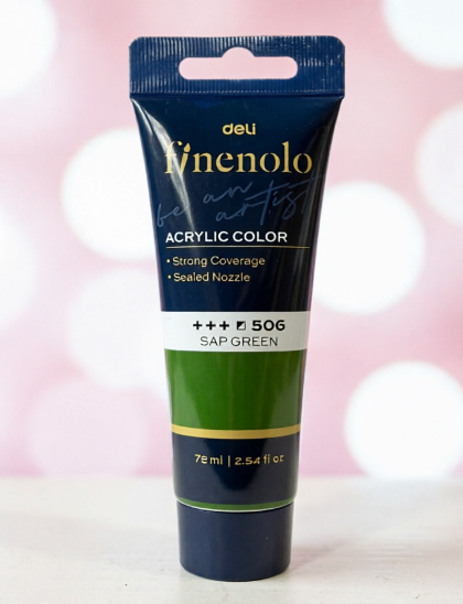 acrilica verde finenolo