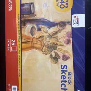 Block formato A-3 Sketch ivory 140g. Fast