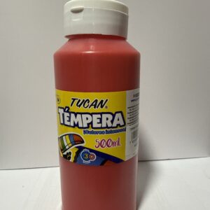 Tempera Tucan rojo 500ml