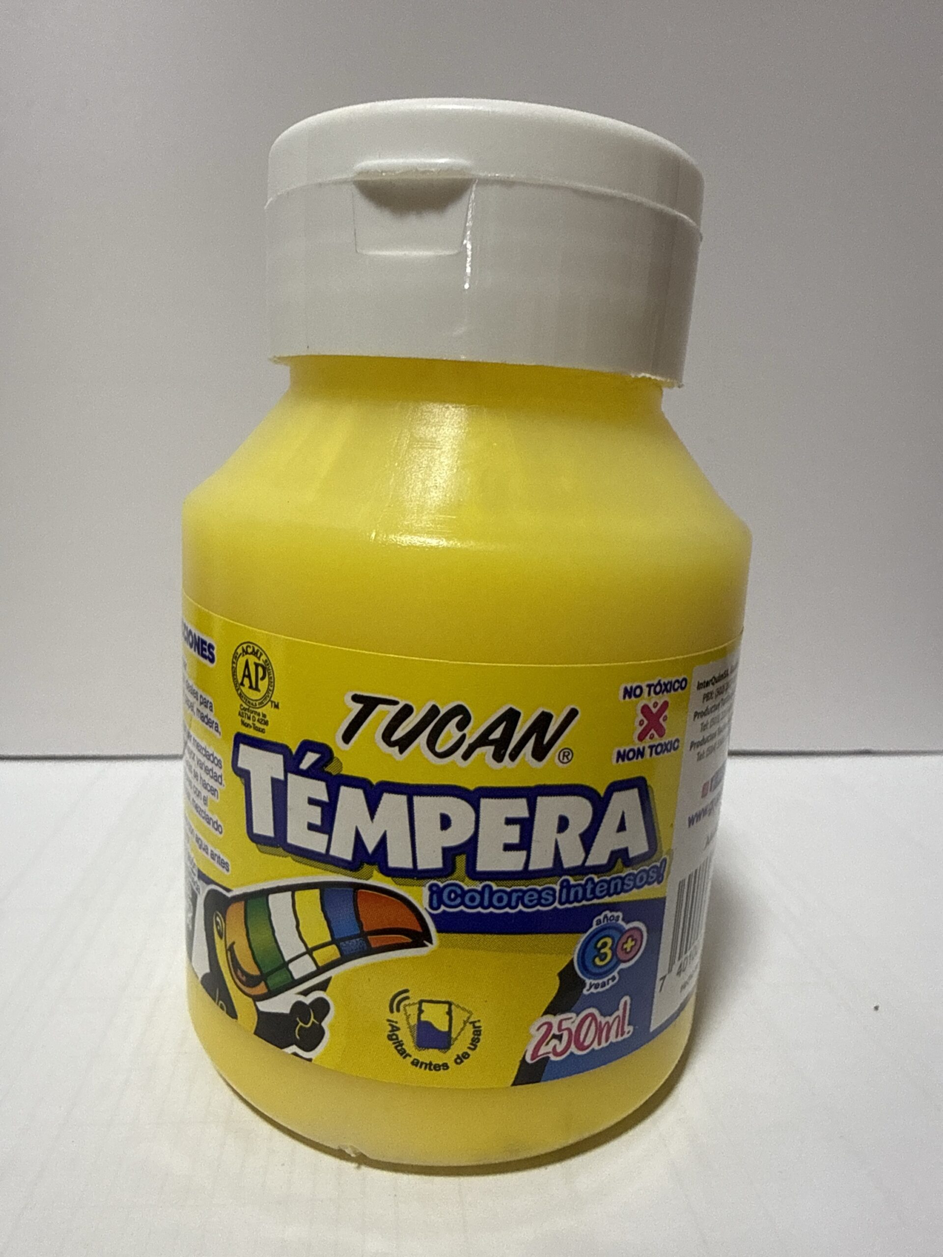 Tempera Tucan Amarillo 250ml